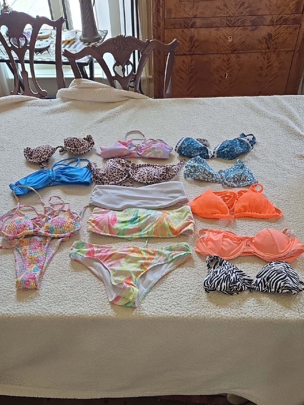 Mixed Women’s Bikini Set Bundle - Multicolor & Animal Prints